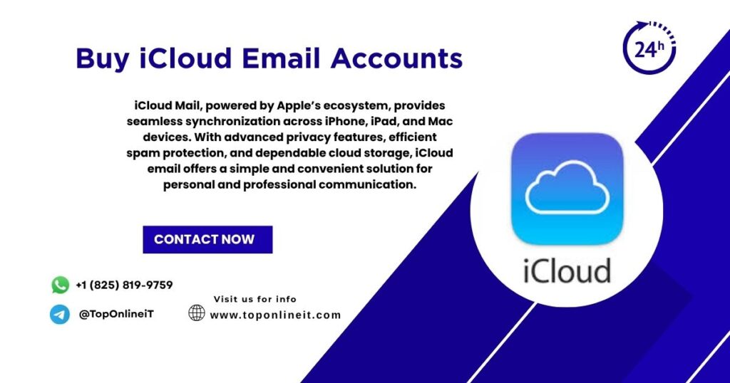 Buy iCloud Email Accounts