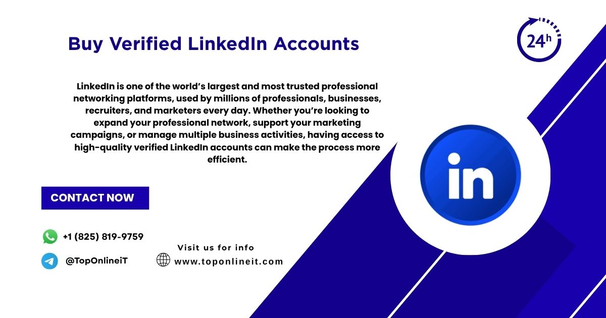 Buy Verified LinkedIn Accounts