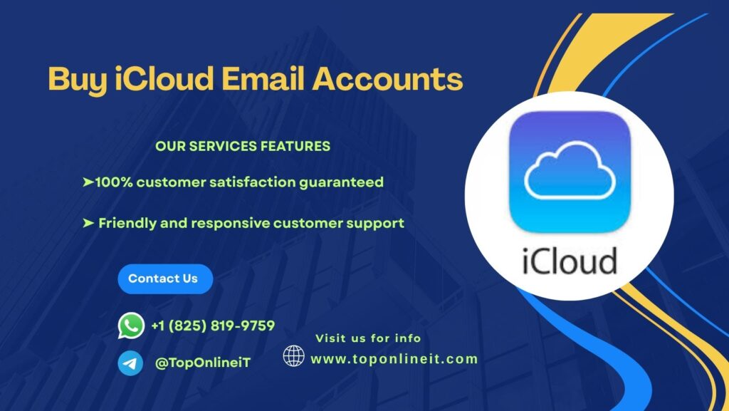 Buy iCloud Email Accounts