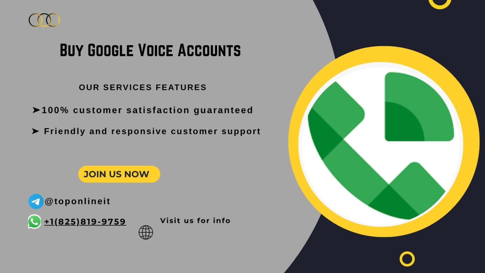 Buy Google Voice Accounts
