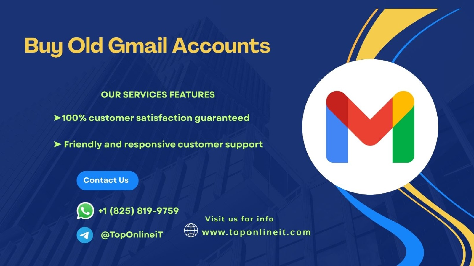 Buy Old Gmail Accounts